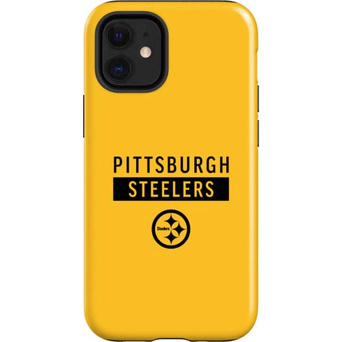 NFL Pittsburgh Steelers Yellow Performance Series iPhone 12 Mini Impact Case