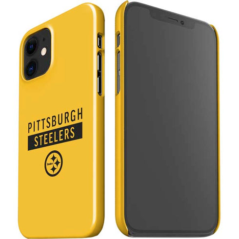 NFL Pittsburgh Steelers Yellow Performance Series iPhone 12 Mini Lite Case