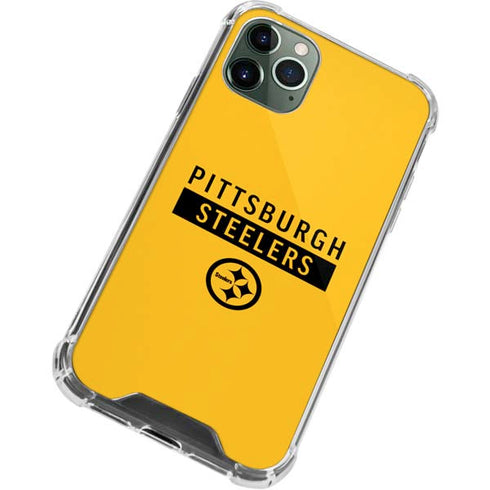 NFL Pittsburgh Steelers Yellow Performance Series iPhone 12 Pro Clear Case