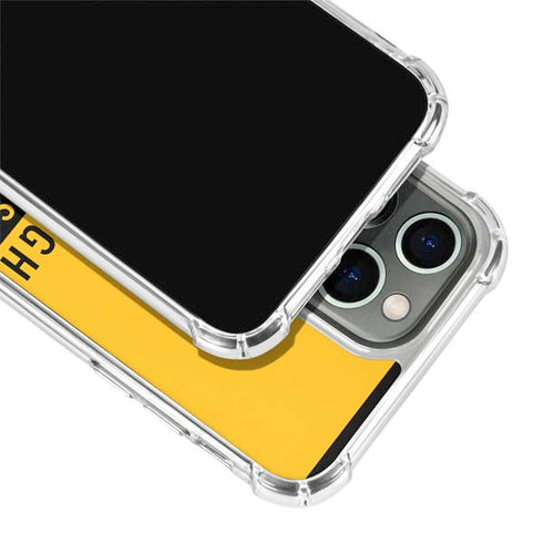 NFL Pittsburgh Steelers Yellow Performance Series iPhone 13 Pro Max Clear Case