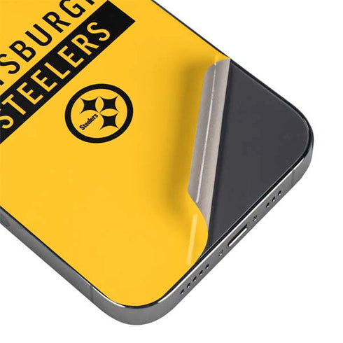 NFL Pittsburgh Steelers Yellow Performance Series iPhone 13 Pro Max Skin