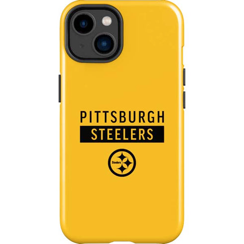 NFL Pittsburgh Steelers Yellow Performance Series iPhone 14 Plus Impact Case