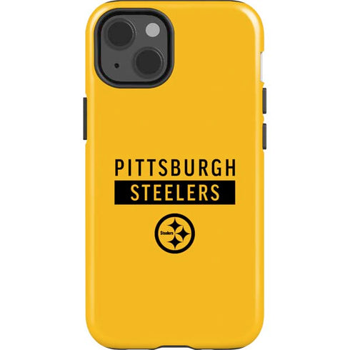 NFL Pittsburgh Steelers Yellow Performance Series iPhone 15 Impact Case