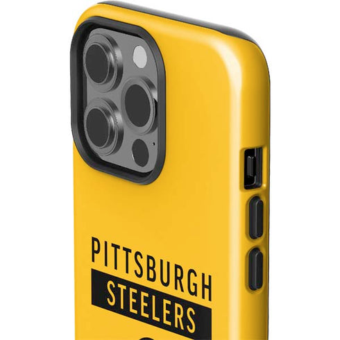 NFL Pittsburgh Steelers Yellow Performance Series iPhone 15 Pro Impact Case