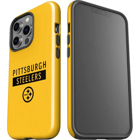 NFL Pittsburgh Steelers Yellow Performance Series iPhone 15 Pro Impact Case