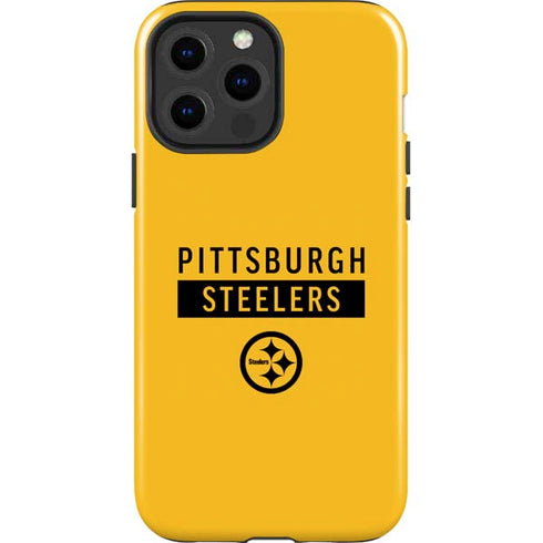 NFL Pittsburgh Steelers Yellow Performance Series iPhone 15 Pro Max Impact Case