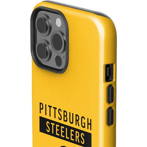 NFL Pittsburgh Steelers Yellow Performance Series iPhone 15 Pro Max Impact Case