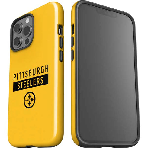 NFL Pittsburgh Steelers Yellow Performance Series iPhone 15 Pro Max Impact Case