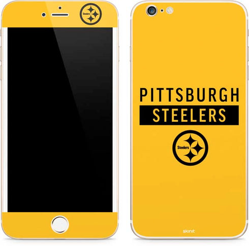 NFL Pittsburgh Steelers Yellow Performance Series iPhone 6/6s Plus Skin
