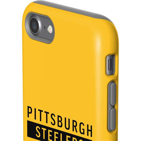 NFL Pittsburgh Steelers Yellow Performance Series iPhone SE (2nd & 3rd Gen) Pro Case