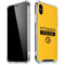 NFL Pittsburgh Steelers Yellow Performance Series iPhone XS Max Clear Case