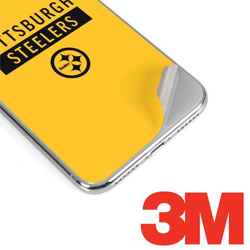 NFL Pittsburgh Steelers Yellow Performance Series iPhone XS Max Skin