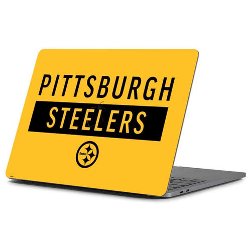 NFL Pittsburgh Steelers Yellow Performance Series Apple MacBook Pro 13-inch Skin