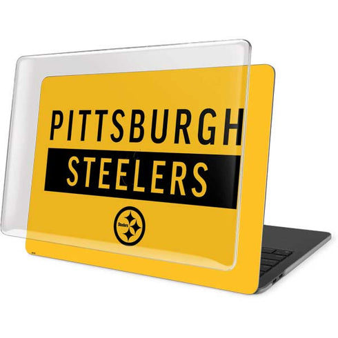 NFL Pittsburgh Steelers Yellow Performance Series MacBook Pro 13in (2020) Case plus Skin