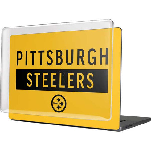 NFL Pittsburgh Steelers Yellow Performance Series MacBook Pro 16in (2021-25) Case plus Skin