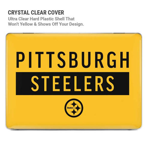 NFL Pittsburgh Steelers Yellow Performance Series MacBook Pro 16in (2021-25) Case plus Skin
