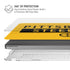 NFL Pittsburgh Steelers Yellow Performance Series MacBook Pro 16in (2021-25) Case plus Skin