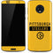 NFL Pittsburgh Steelers Yellow Performance Series Moto G6 Skin