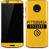 NFL Pittsburgh Steelers Yellow Performance Series Moto G6 Skin