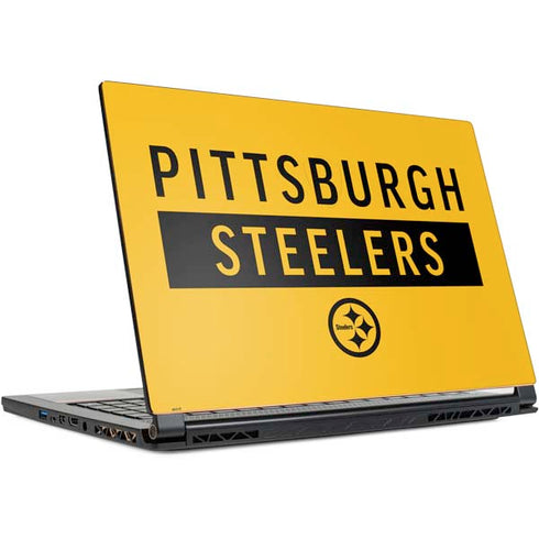 NFL Pittsburgh Steelers Yellow Performance Series MSI GS65 Stealth Laptop Skin