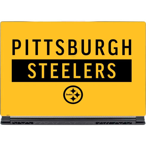 NFL Pittsburgh Steelers Yellow Performance Series MSI GS65 Stealth Laptop Skin