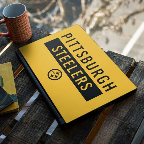 NFL Pittsburgh Steelers Yellow Performance Series MSI GS65 Stealth Laptop Skin