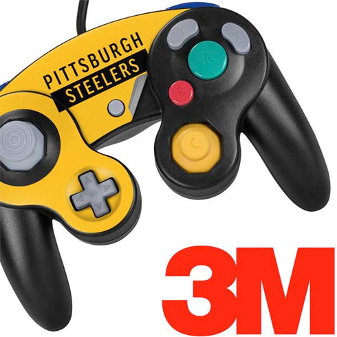 NFL Pittsburgh Steelers Yellow Performance Series Nintendo GameCube Controller Skin