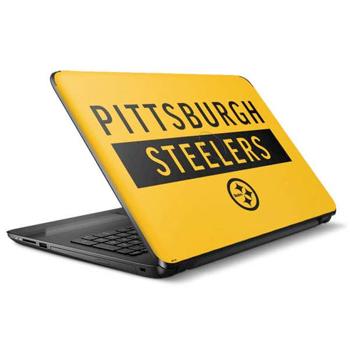 NFL Pittsburgh Steelers Yellow Performance Series HP Notebook Skin