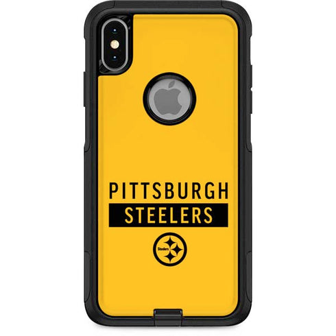 NFL Pittsburgh Steelers Yellow Performance Series Otterbox Commuter iPhone Skin