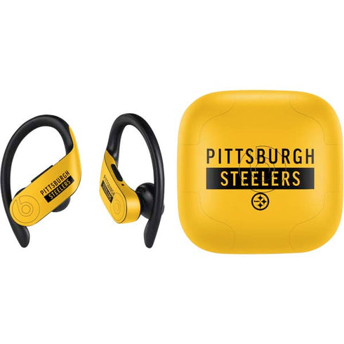 NFL Pittsburgh Steelers Yellow Performance Series PowerBeats Pro Skin