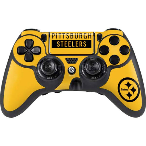 NFL Pittsburgh Steelers Yellow Performance Series PS4/PC SCUF Impact Controller Skin