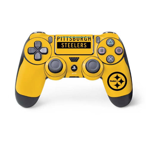 NFL Pittsburgh Steelers Yellow Performance Series PS4 Pro/Slim Controller Skin