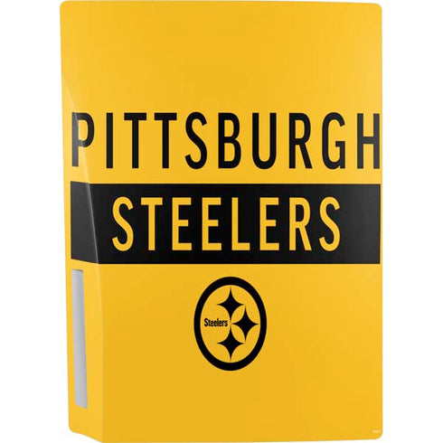 NFL Pittsburgh Steelers Yellow Performance Series PS5 Bundle Skin