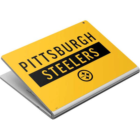 NFL Pittsburgh Steelers Yellow Performance Series Surface Book Skin