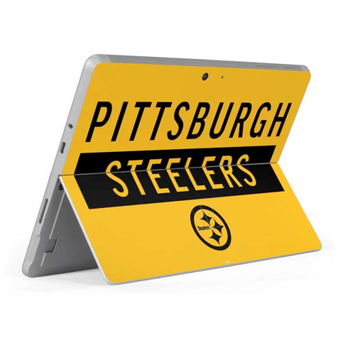 NFL Pittsburgh Steelers Yellow Performance Series Surface Go Skin