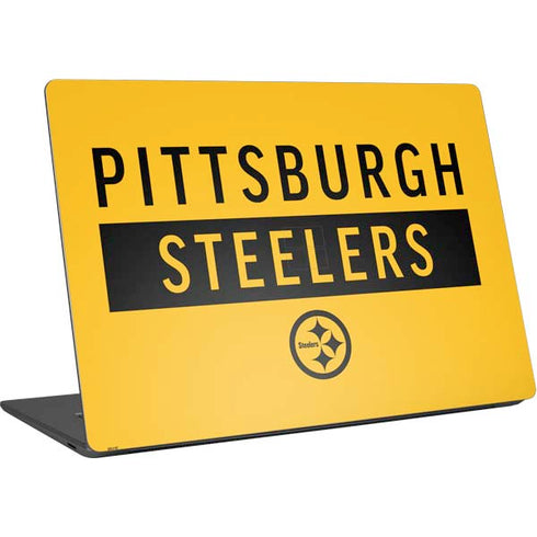 NFL Pittsburgh Steelers Yellow Performance Series Surface Laptop 4 15in Skin