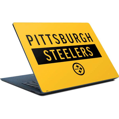 NFL Pittsburgh Steelers Yellow Performance Series Surface Laptop Skin
