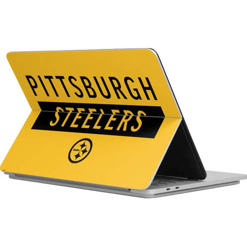NFL Pittsburgh Steelers Yellow Performance Series Surface Laptop Studio Skin