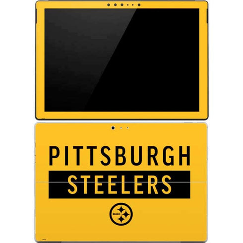 NFL Pittsburgh Steelers Yellow Performance Series Surface Pro 4 Skin