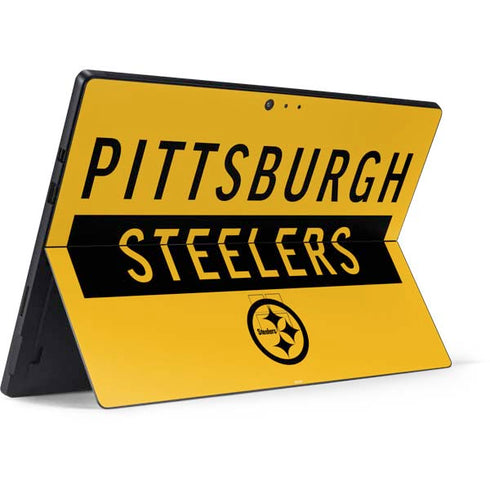 NFL Pittsburgh Steelers Yellow Performance Series Surface Pro 6 Skin