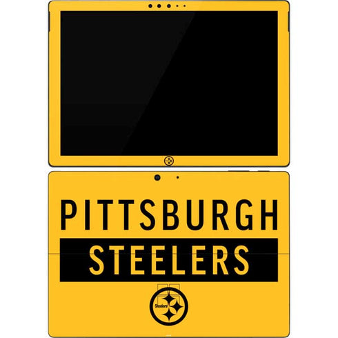 NFL Pittsburgh Steelers Yellow Performance Series Surface Pro 7 Skin
