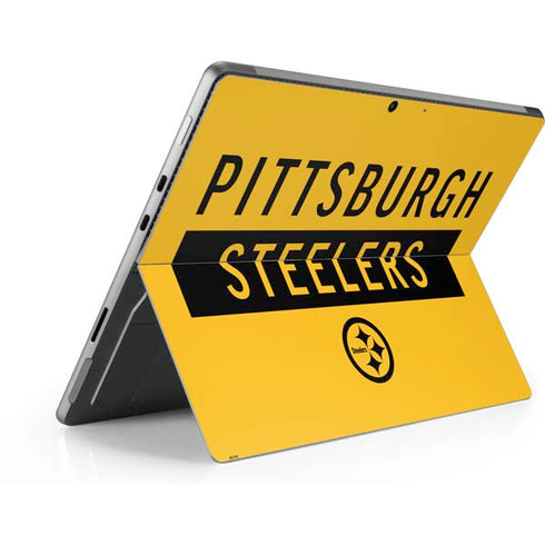 NFL Pittsburgh Steelers Yellow Performance Series Surface Pro 8 Skin