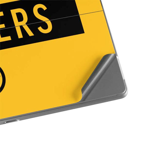 NFL Pittsburgh Steelers Yellow Performance Series Surface Pro 8 Skin