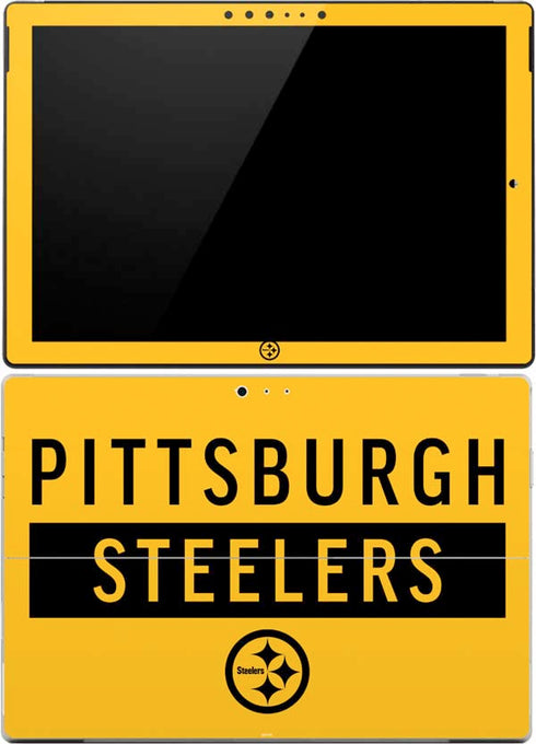 NFL Pittsburgh Steelers Yellow Performance Series Surface Pro (2017) Skin