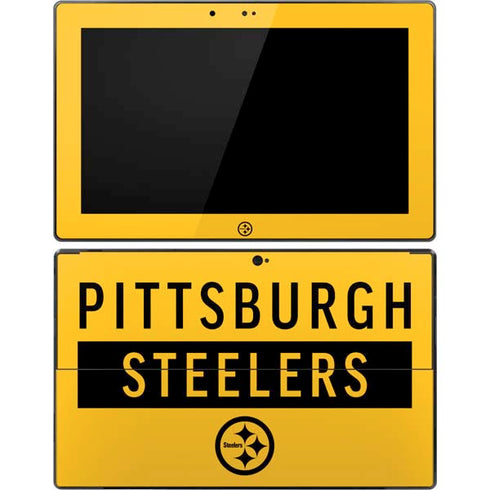 NFL Pittsburgh Steelers Yellow Performance Series Surface Pro Tablet Skin
