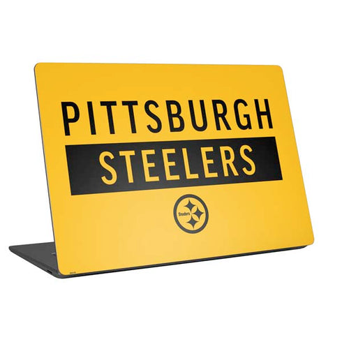 NFL Pittsburgh Steelers Yellow Performance Series Universal Laptop 12in (9.8 x 6.8in) Skin