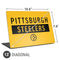 NFL Pittsburgh Steelers Yellow Performance Series Universal Laptop 13in (10.6 x 7.6in) Skin