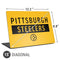 NFL Pittsburgh Steelers Yellow Performance Series Universal Laptop 15in (12.2 x 8.8in) Skin