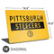 NFL Pittsburgh Steelers Yellow Performance Series Universal Laptop 18in (14.6 x 10.6in) Skin