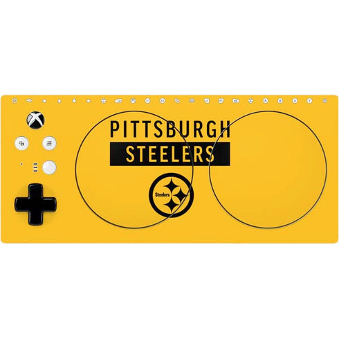 NFL Pittsburgh Steelers Yellow Performance Series Xbox Adaptive Controller Skin